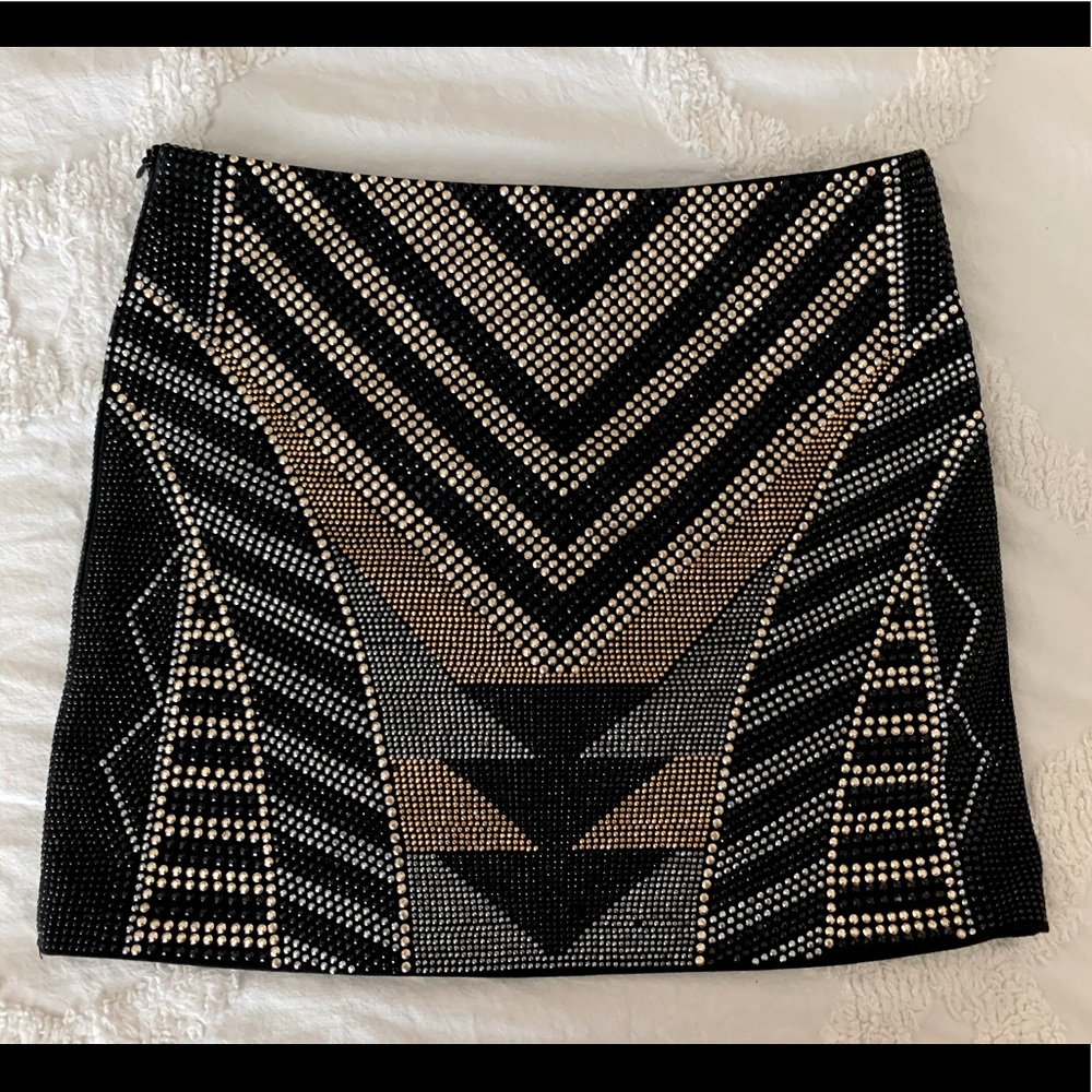 Gorgeous studded mini skirt from VICI